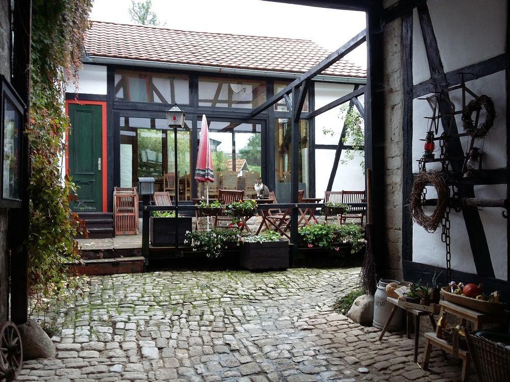 Pension Toepferhof バート・ベルカ エクステリア 写真